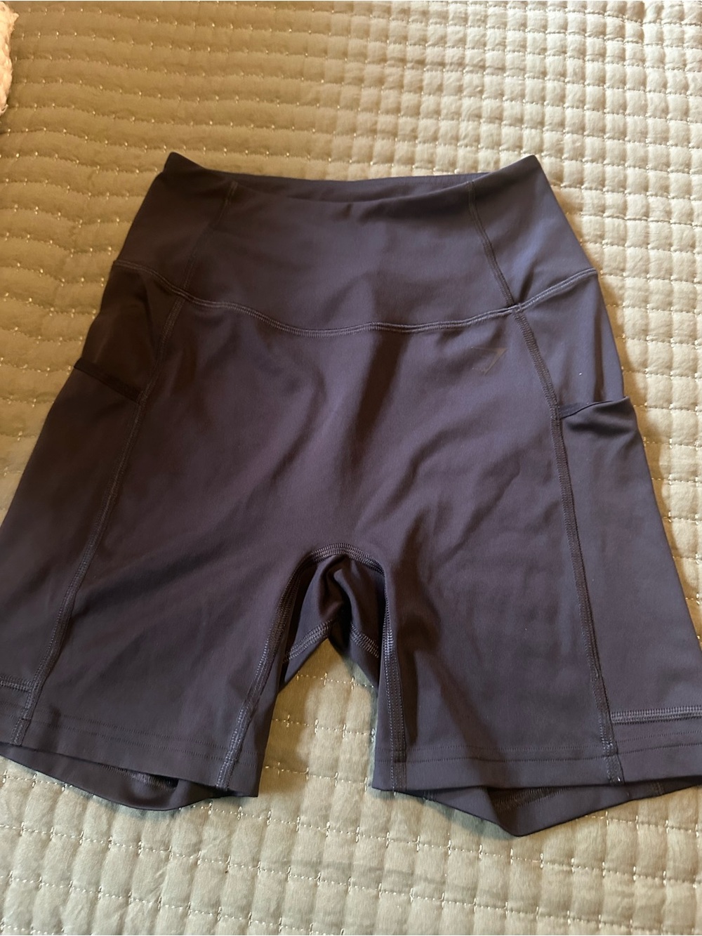 Gymshark Women’s High-Waist Bike Shorts in Dark Brown